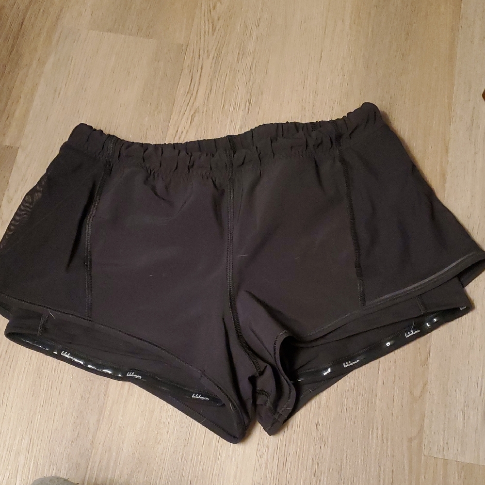 Women's Black Athletic Shorts